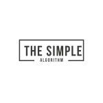 Black and White Minimalist Social Media Logo
